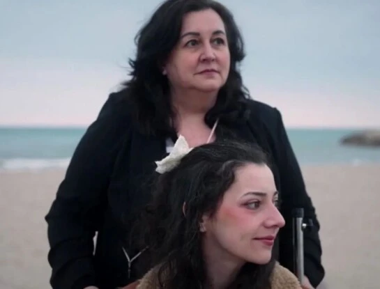 Noelia Castillo y su mamá