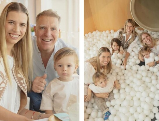 Las fotos del cumpleaños de Beltrán, el hijo de Coni Mosqueira y Alejandro Fantino