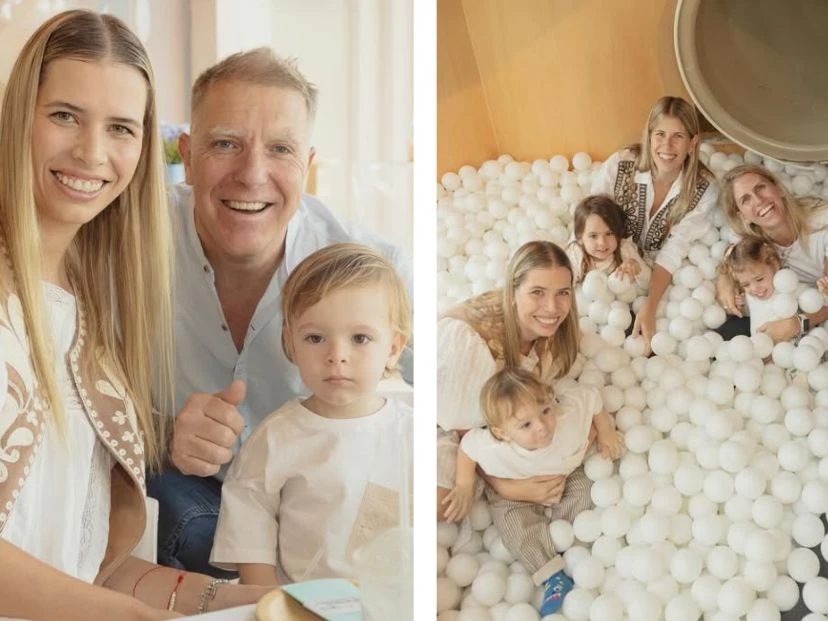 Las fotos del cumpleaños de Beltrán, el hijo de Coni Mosqueira y Alejandro Fantino