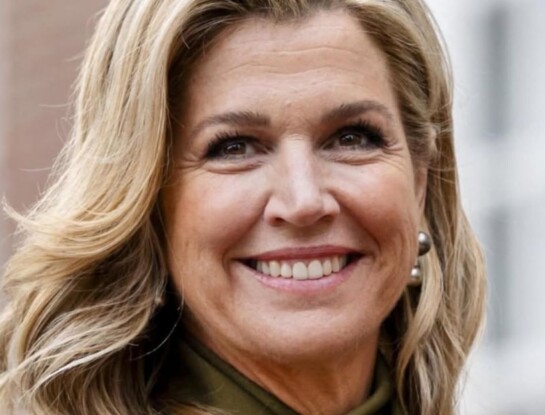 Vestido midi, stilettos y clutch joya: el look de Máxima Zorreguieta que dio que hablar