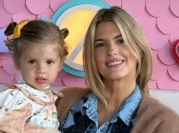 Mery del Cerro celebró los seis años de Cala, su hija menor