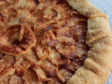 Galette de manzana