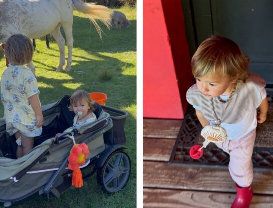 Calu Rivero mostró los tiernos looks de sus hijos, Tao y Bee