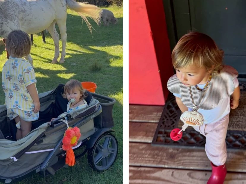 Calu Rivero mostró los tiernos looks de sus hijos, Tao y Bee