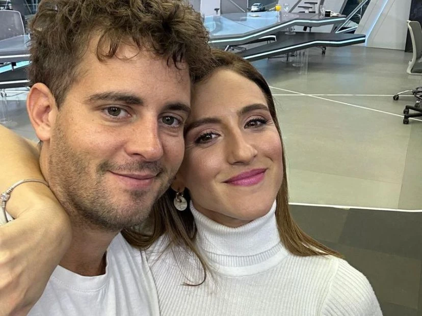 Carolina Amoroso celebró el aniversario con su pareja Guido Covini