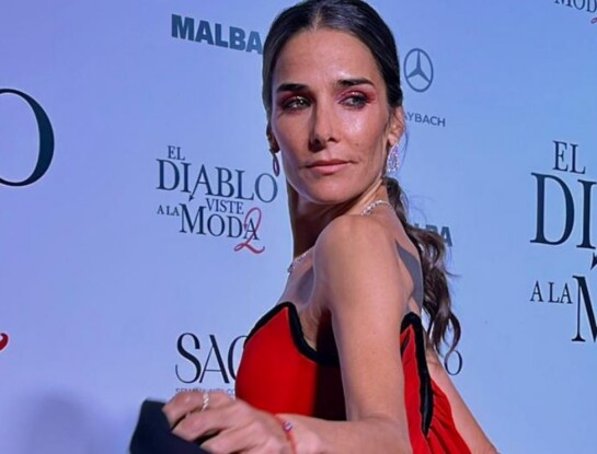 El impactante look de Juana Viale en la avant premiere de El Diablo Viste a la Moda 2