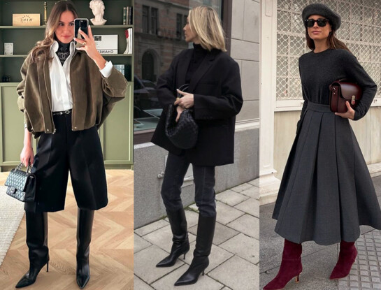 Alerta tendencia: botas altas, el calzado que estiliza y domina los looks del invierno 2026