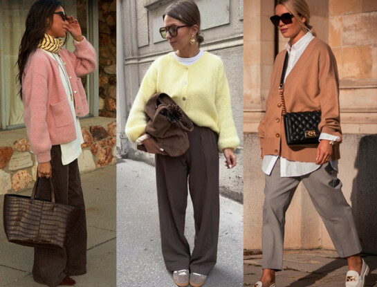 Guía de estilo: cómo llevar el cárdigan y que tu look se vea actual