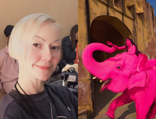 Quién es Julia Buruleva, la fotógrafa que pintó un elefante en India y desató una fuerte polémica tras su muerte