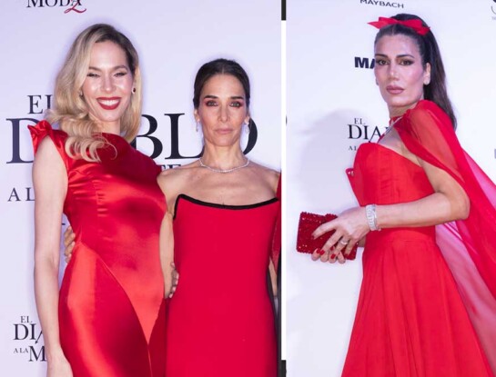 Vidriera: los looks de gala de los famosos en la avant de El Diablo Viste a la Moda 2 en el MALBA