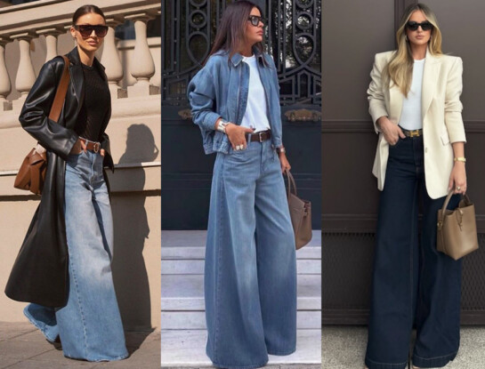 Secretos de la editora de moda: cómo usar el jean palazzo (la prenda más sentadora para ir a trabajar)