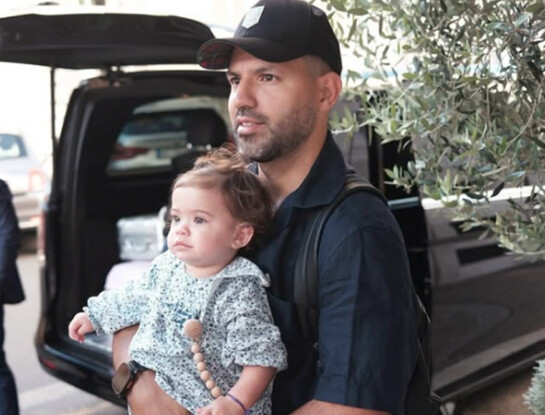 Sergio "Kun" Agüero ya está en casa tras la operación: el gesto de su hija que conmovió en redes