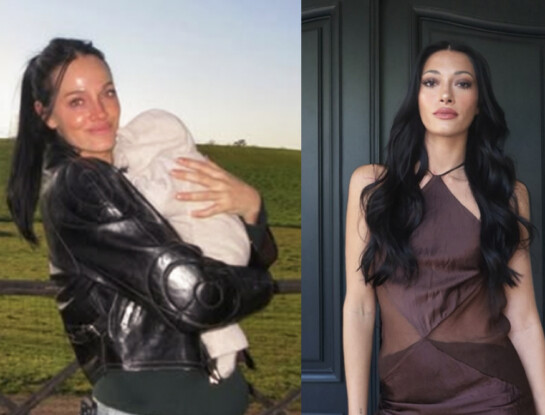 El tierno gesto de Oriana Sabatini con su hermana Tiziana a un mes del nacimiento de Gia