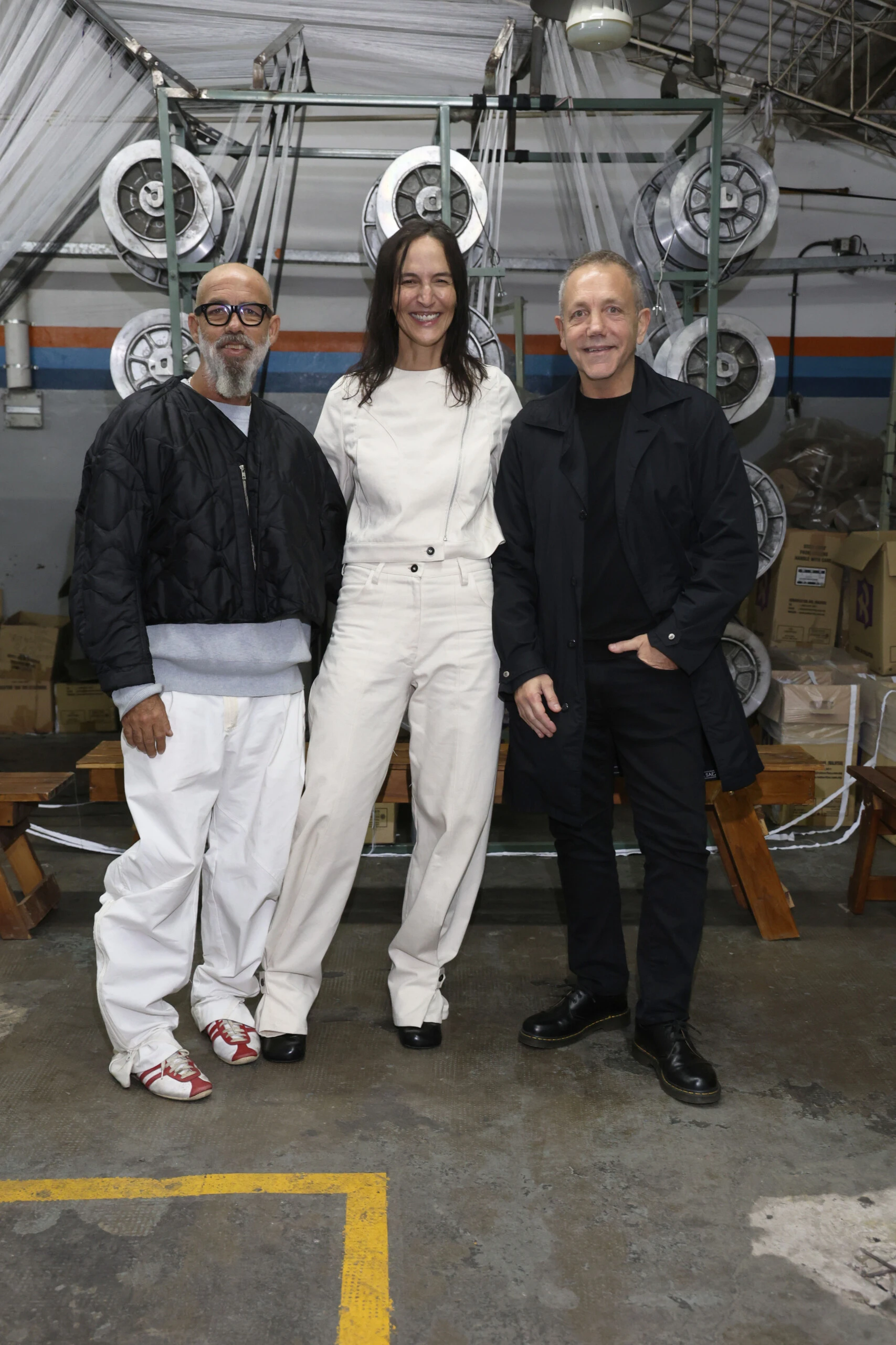 Pato Bayá y Paula Neira, dueños de JT con Guillermo Azar en Designers.