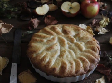 Receta de tarta normanda de manzanas: un postre clásico y distinto