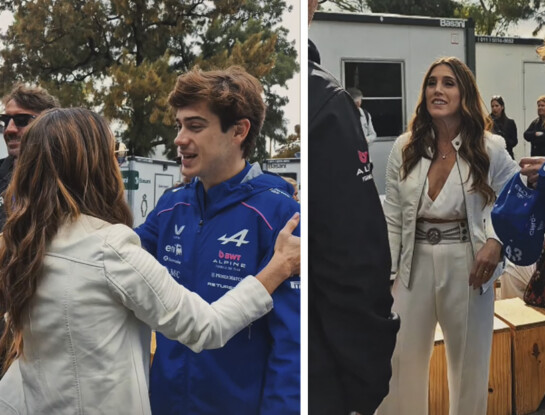 Así fue el look elegido por Soledad Pastorutti para su encuentro con Franco Colapinto