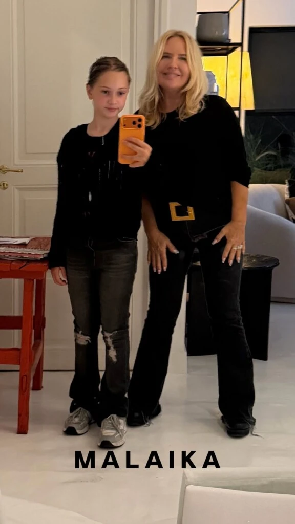 Así fue el look de Malaika. Fotos: IG. 