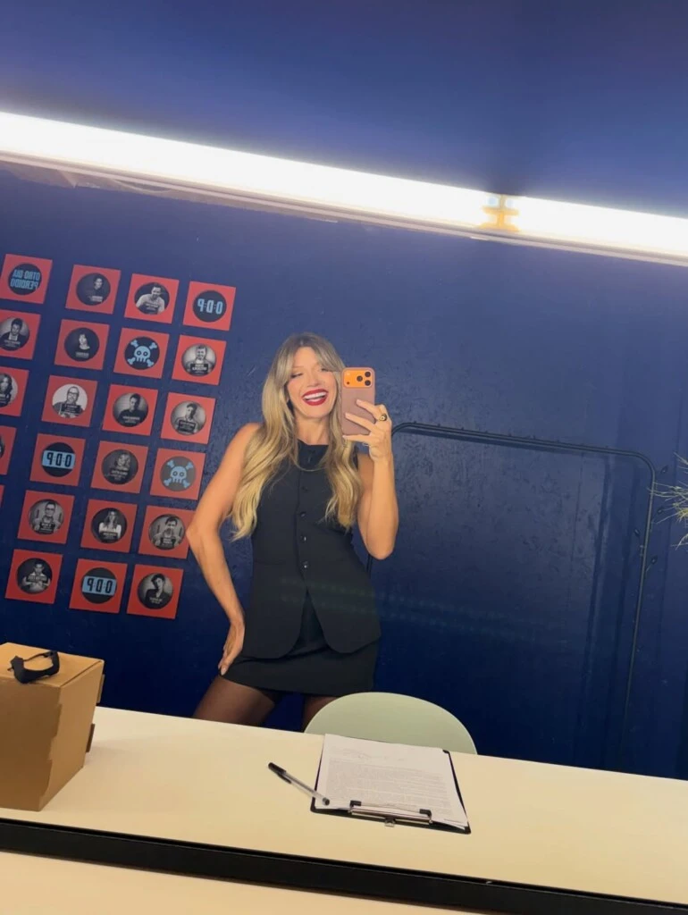 El look de Laurita Fernández. Foto: IG