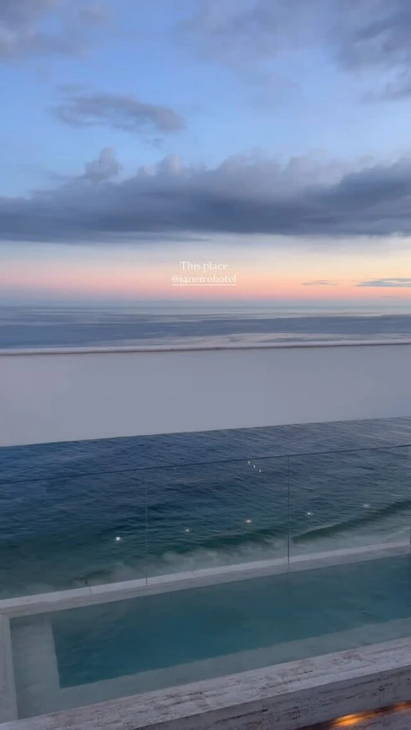 La actriz compartió postales de su viaje. Fotos: IG.