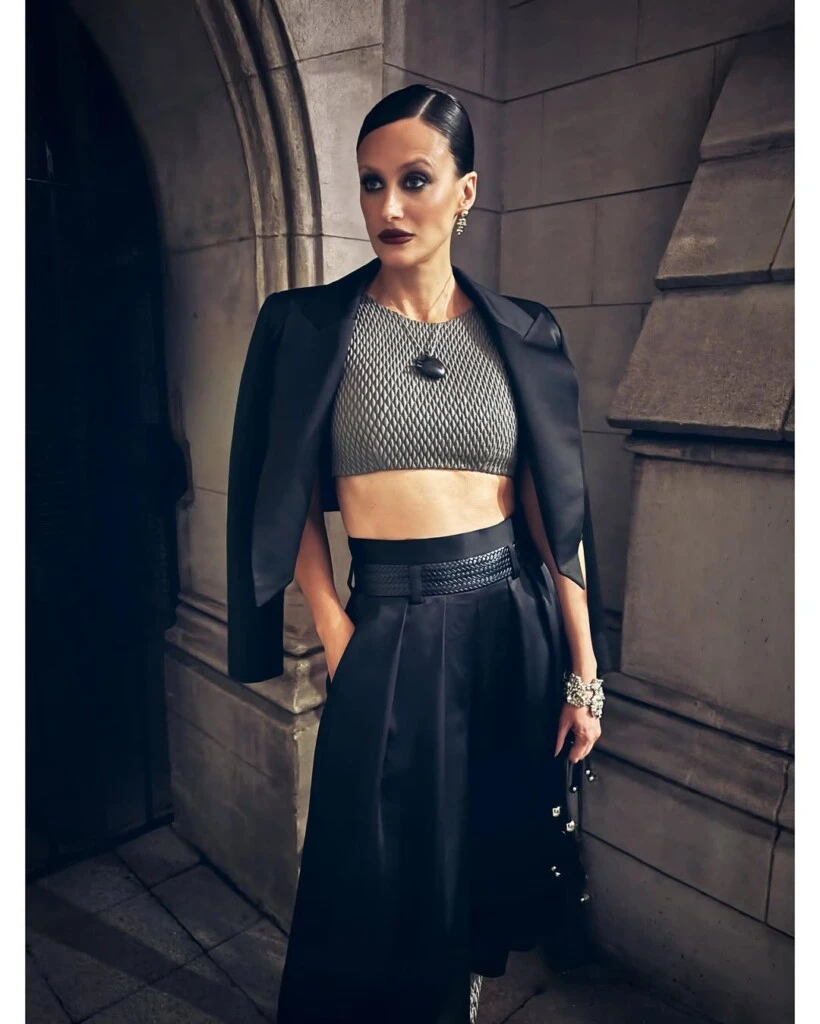 El look de Mónica Antonopulos. Foto: IG