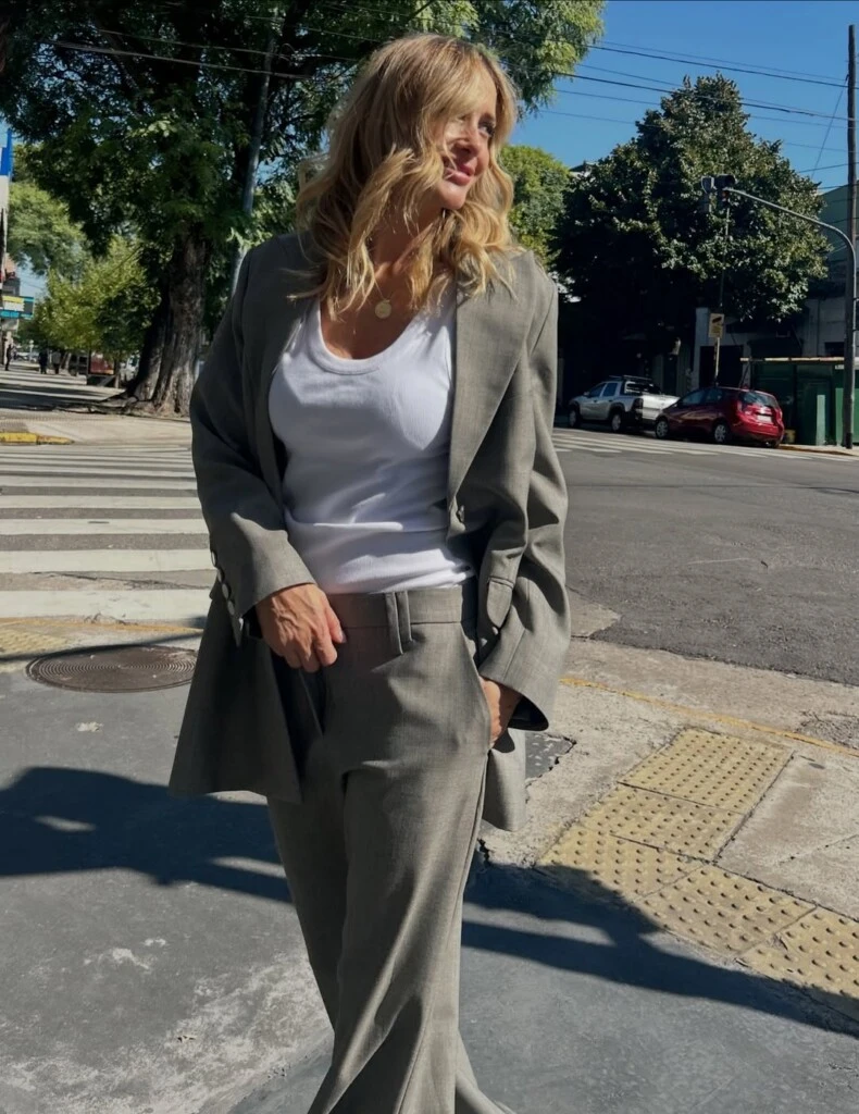 El look de Julieta Prandi. Foto: IG