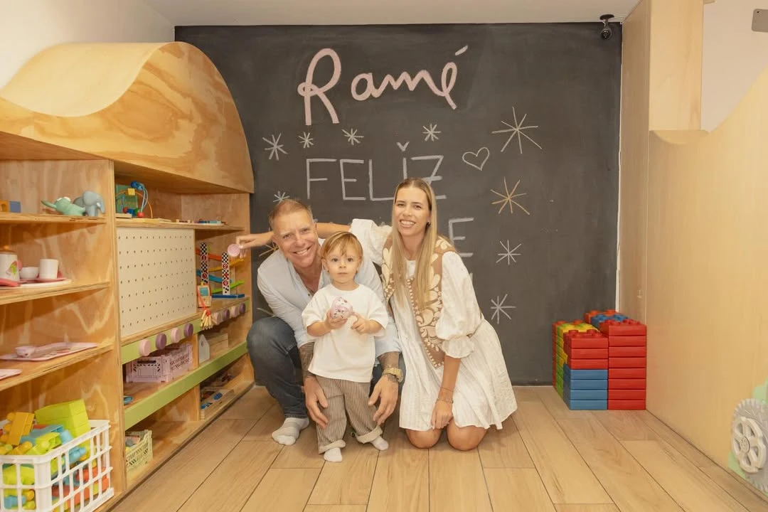 El lugar contó con un espacio lúdico. Fotos: IG. 