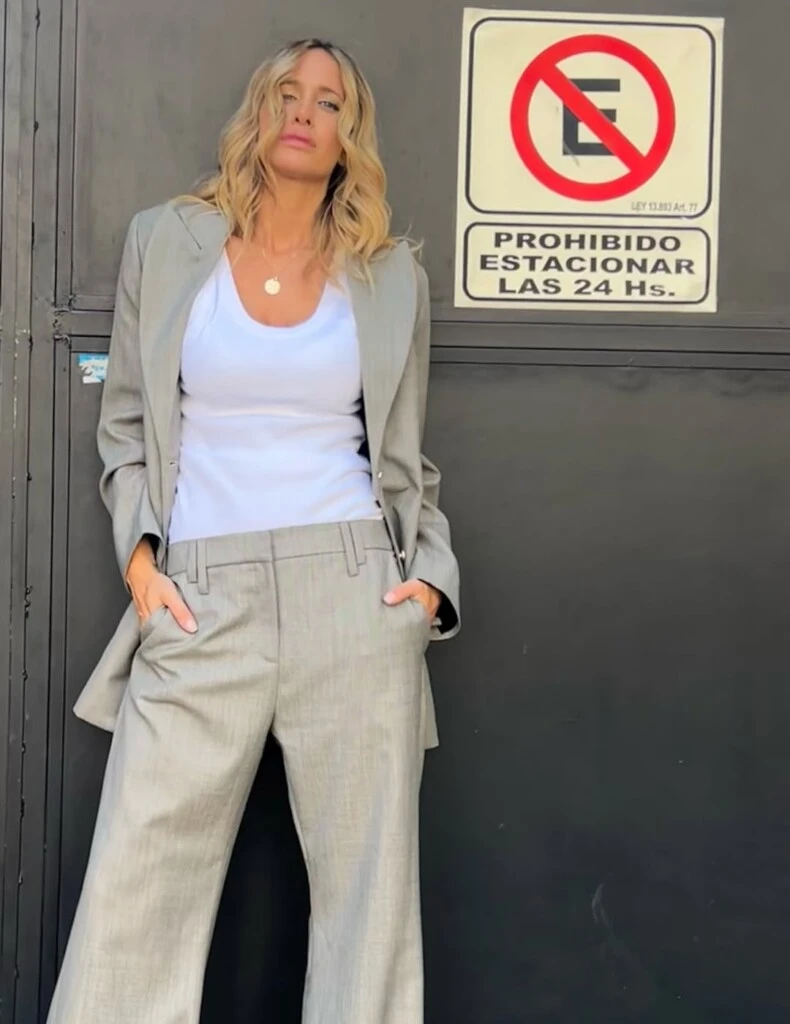 El look de Julieta Prandi. Foto: IG