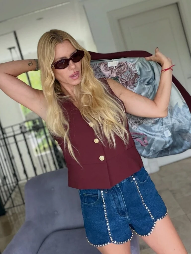 El look de Nicole Neumann. Foto: IG