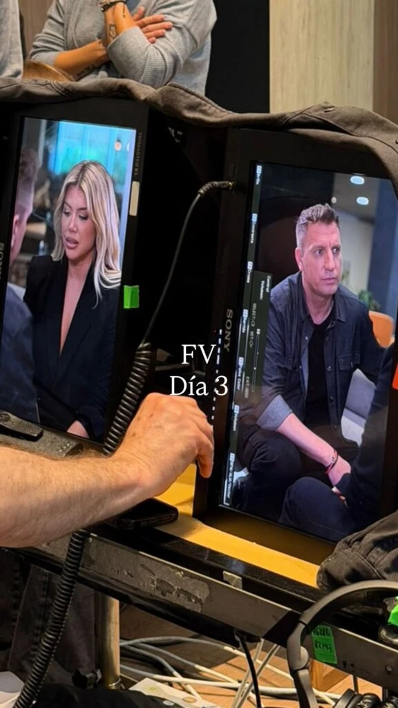 Uno de los momentos que más repercusión generó fue la aparición de Maxi López en el rodaje.