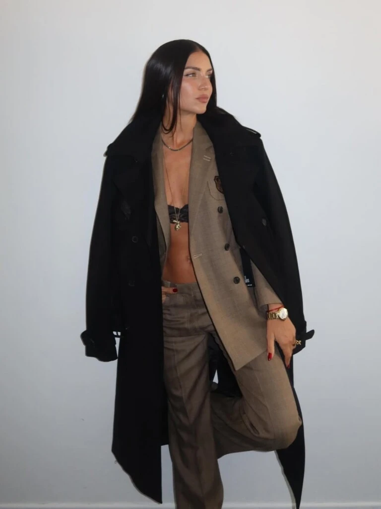 El look de Zaira Nara. Foto: IG