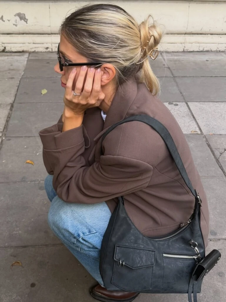 El look de Cande Ruggeri. Foto: IG