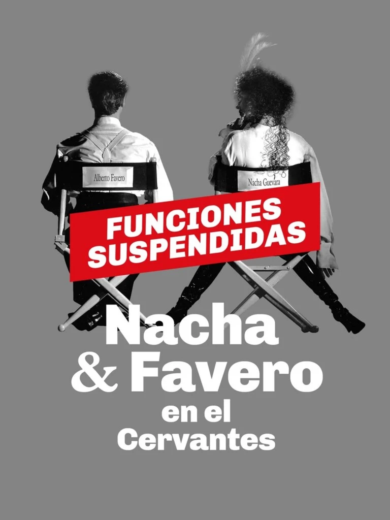  “Nacha & Favero en el Cervantes”, la obra que Nacha iba a protagonizar junto a Alberto Favero
