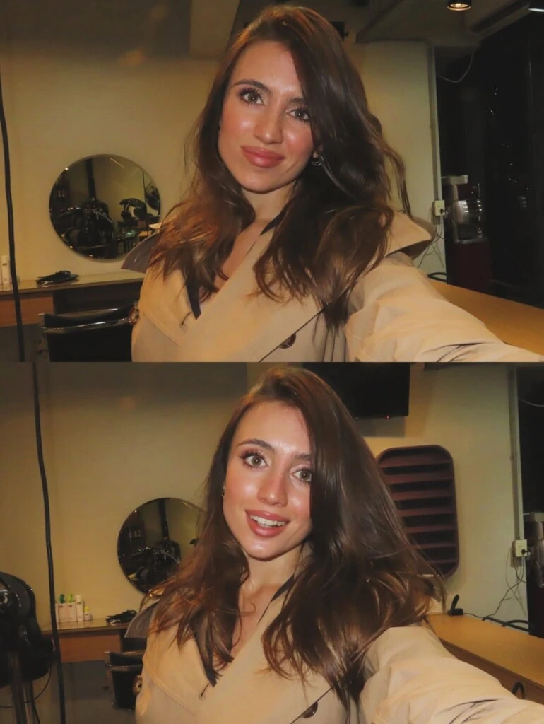 El cambio de look de Morena Beltrán. Foto: IG