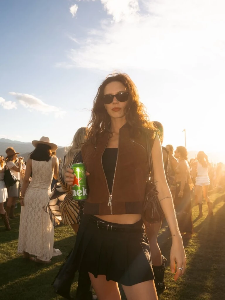 El look de Delfi Chaves. Foto: IG