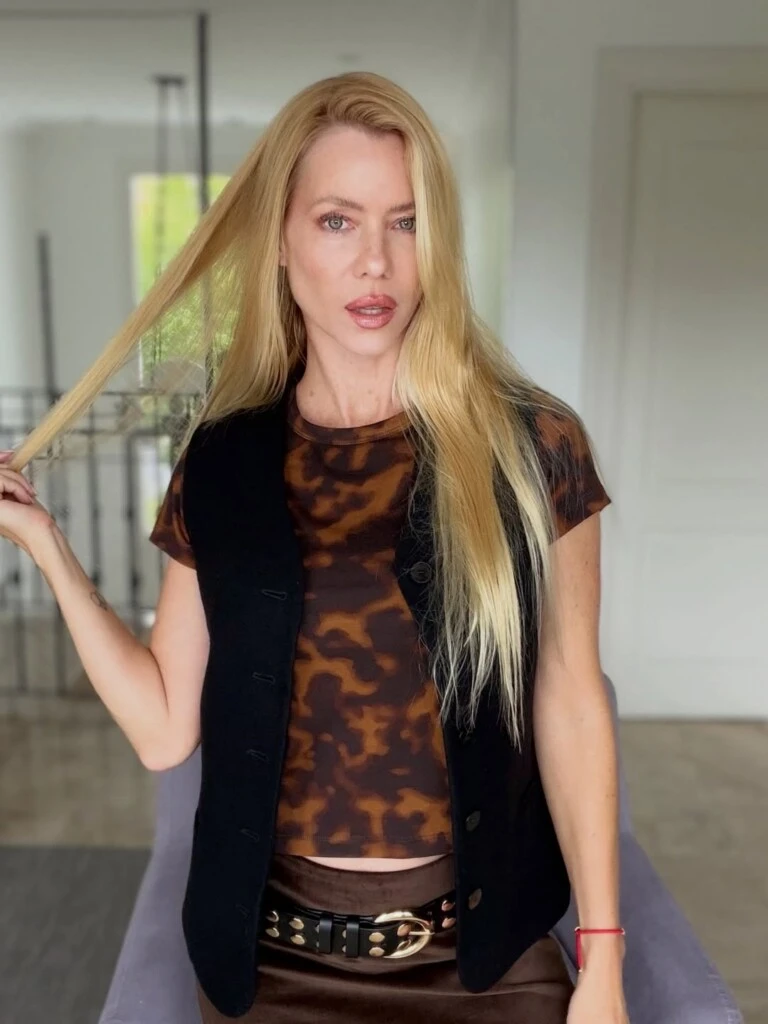 El look de Nicole Neumann. Foto: IG