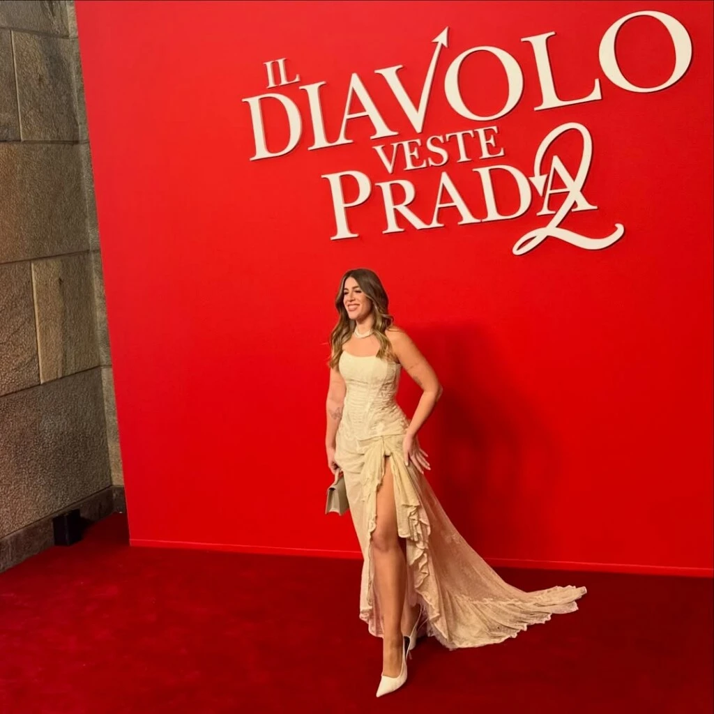 El look de Laura Esquivel. Foto: IG