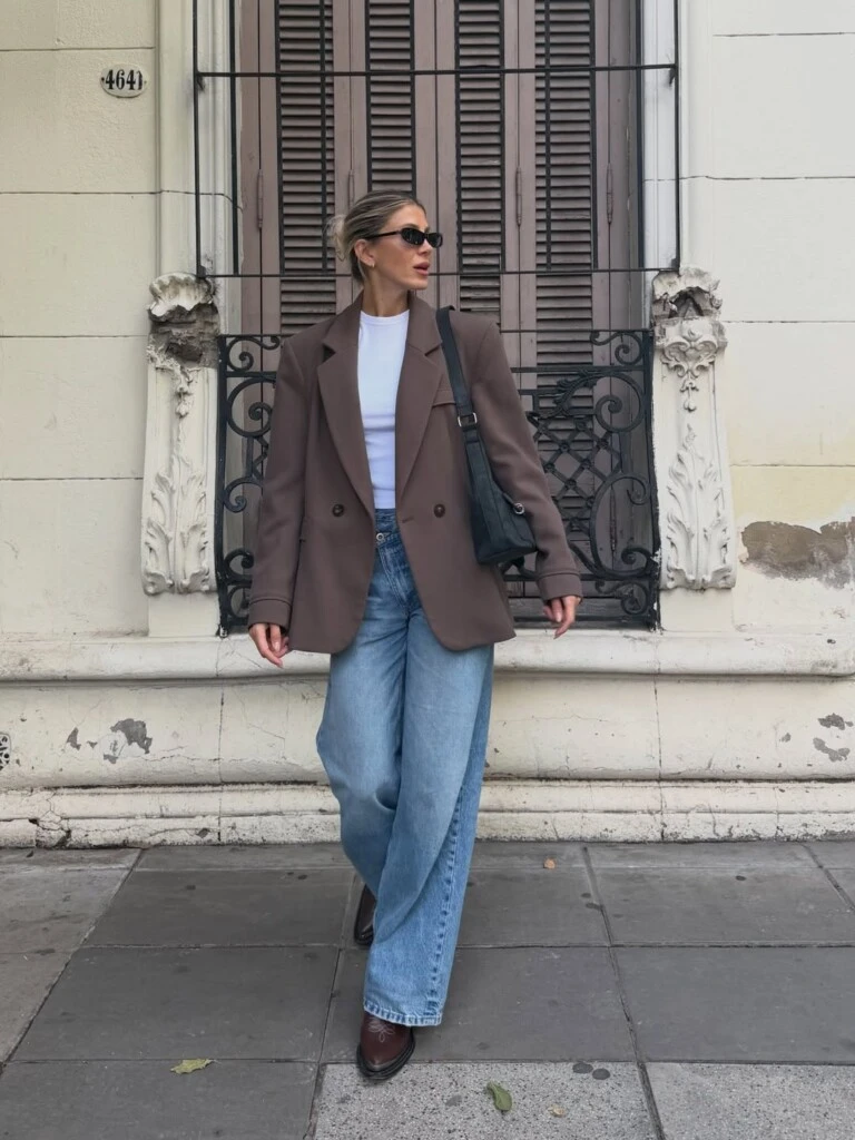 El look de Cande Ruggeri. Foto: IG