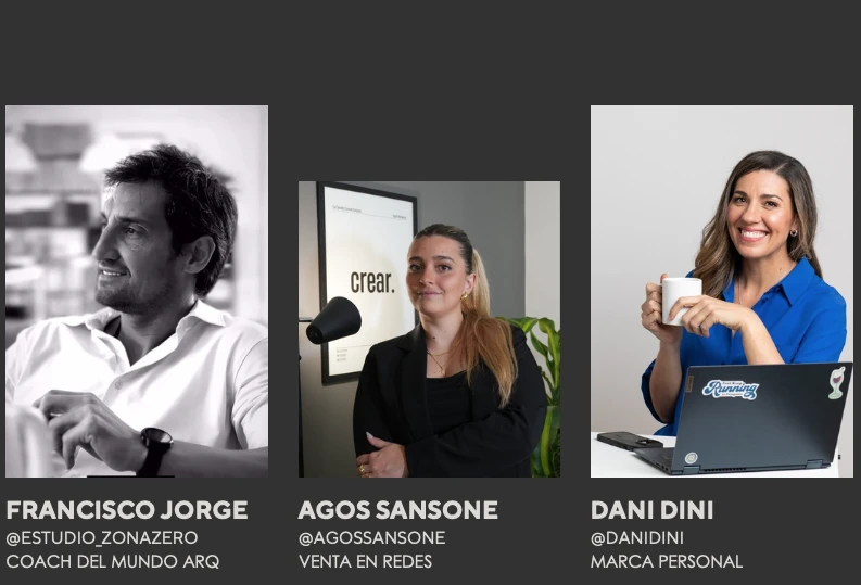 Speakers de Tendiendo Redes Jornada Expansiva 2026. 