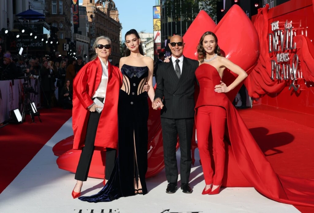 de Meryl Streep a Anne Hathaway, los looks de la red carpet en el estreno en Londres de El diablo viste a la moda 2