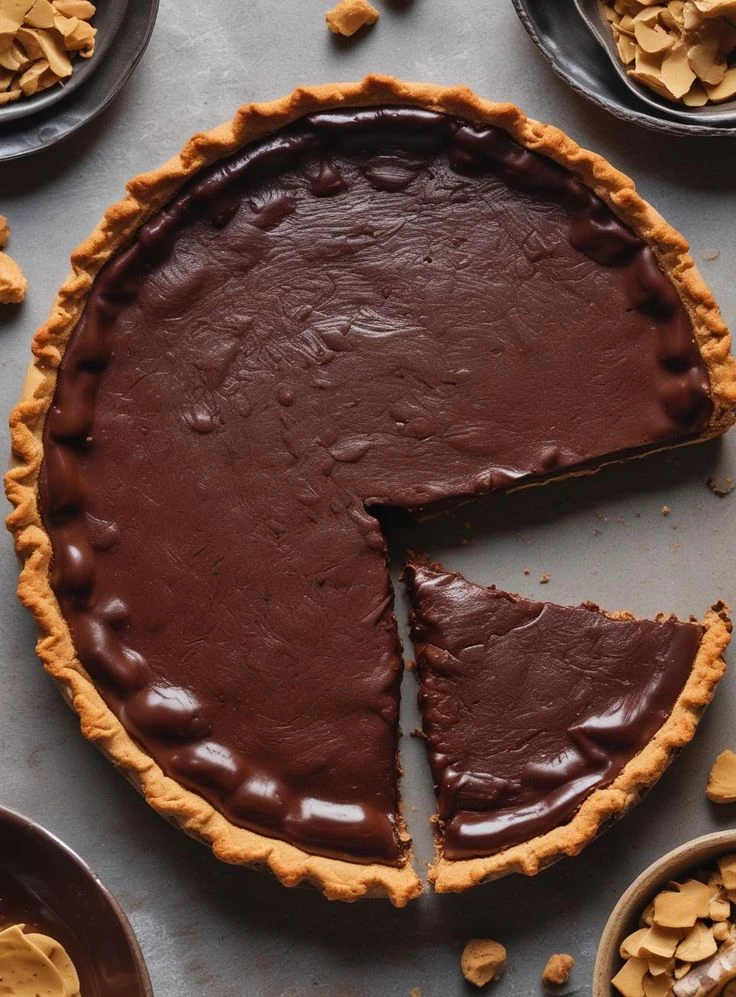 Tarta de dulce de leche y chocolate. Foto: Pinterest