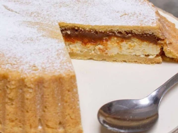Tarta de ricota destacada