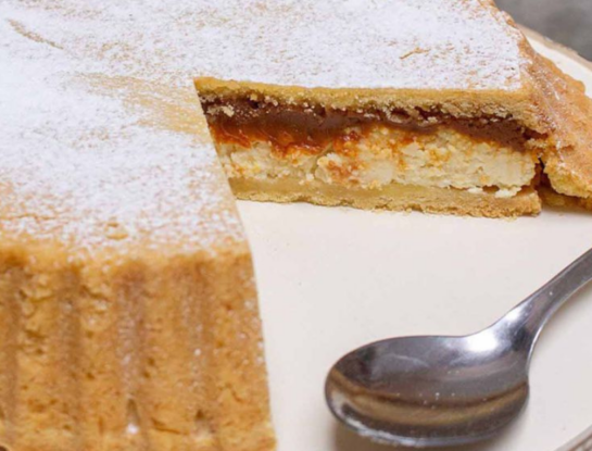 Tarta de ricota y dulce de leche: la receta ideal para resolver la merienda