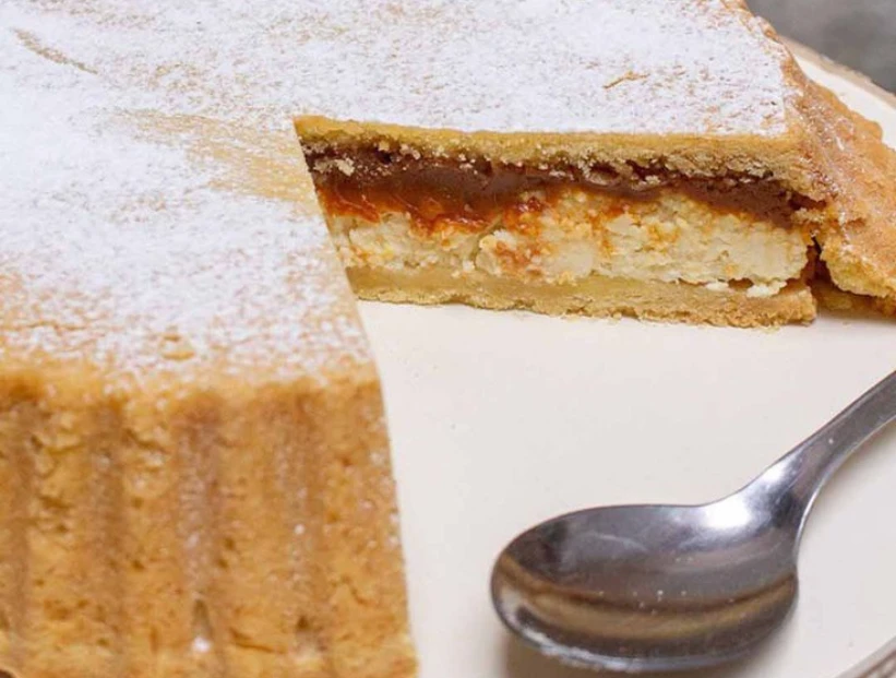 Tarta de ricota destacada