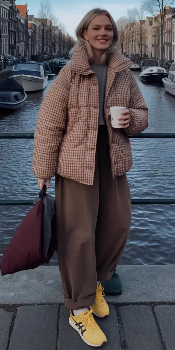 Guía de estilo cómo se llevan las camperas puffer que se usan esta temporada 