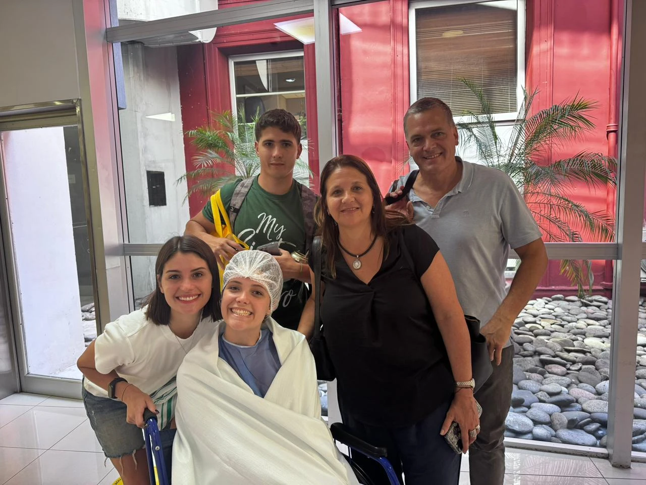 Fátima tuvo a los 19 años un cáncer de pulmón muy poco frecuente. 