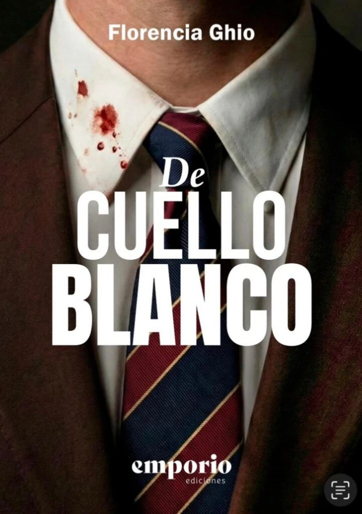 "De cuello blanco", la nueva novela de Florencia Ghio.