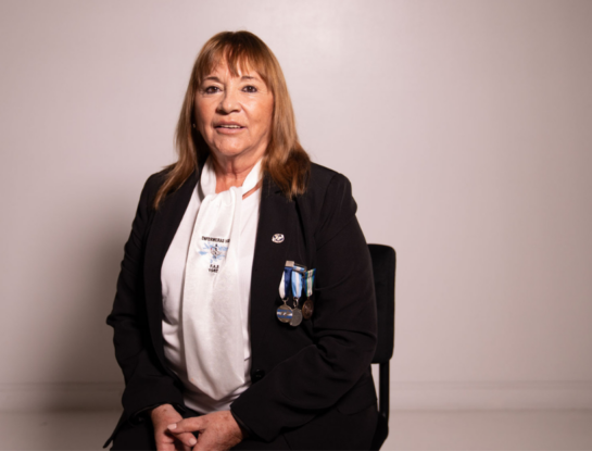 Alicia Reynoso, veterana de Malvinas: "Es una herida que sigue abierta por los olvidos"