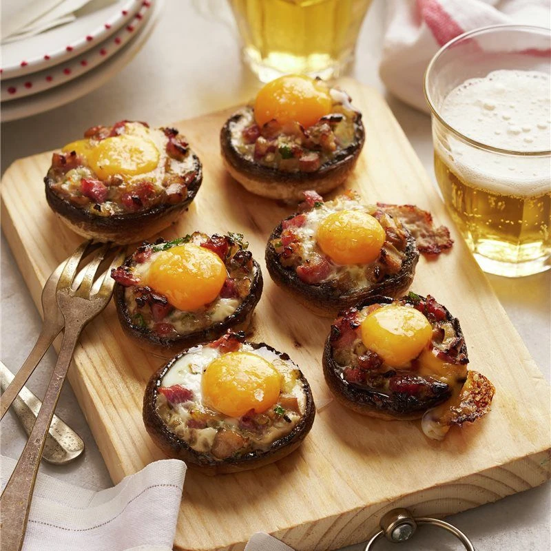 Hongos con crema de ajo y huevo mollet: receta fácil y gourmet en simples pasos

