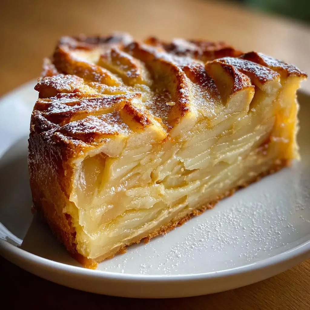 Tortilla dulce de manzana caramelizada: la receta fácil que reinventa un clásico