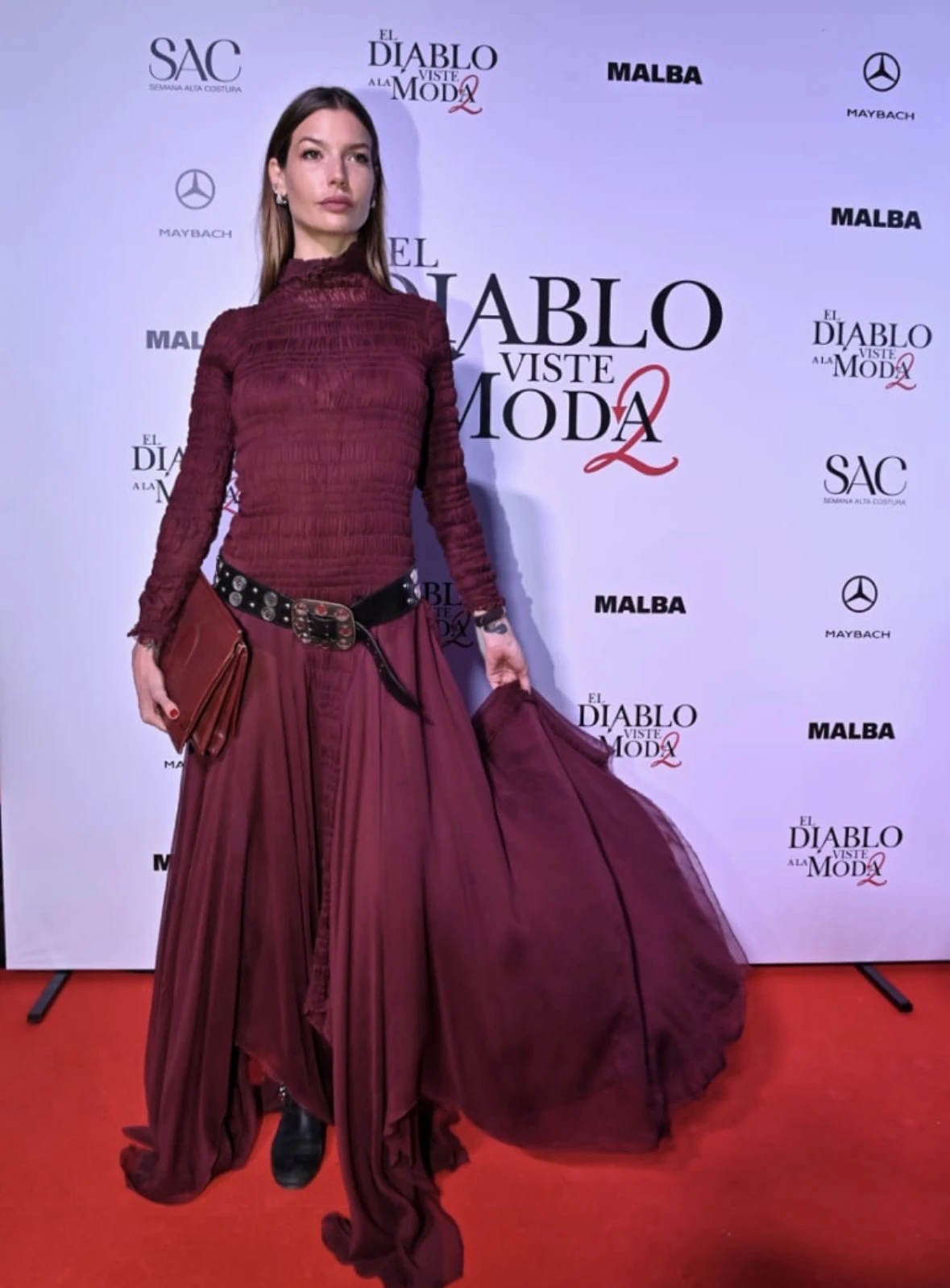 La modelo Chloé Bello.